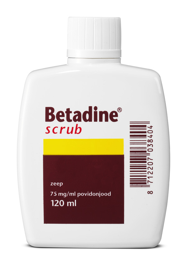 Betadine scrub