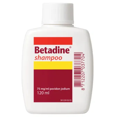 Shampoo 75 mg/ml Povidon, Jodium