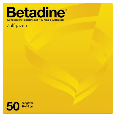 zalfgazen (PVP-I 10 %) 