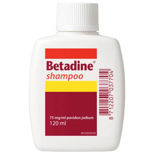 Shampoo 75 mg/ml Povidon, Jodium