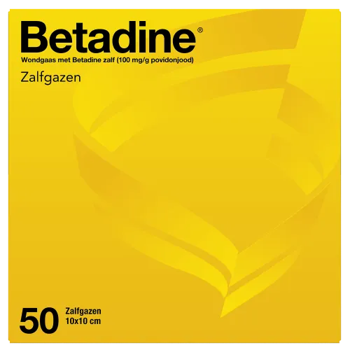 zalfgazen (PVP-I 10 %) 